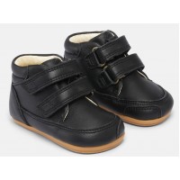 Pantofi Bundgaard Barefoot BG501019 Prewalker II Strap Black Pantofi Bundgaard Barefoot BG501019 Prewalker II Strap Black