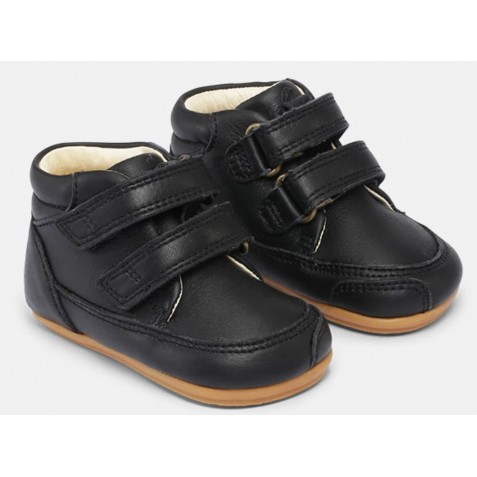 Pantofi Bundgaard Barefoot BG501019 Prewalker II Strap Black Pantofi Bundgaard Barefoot BG501019 Prewalker II Strap Black