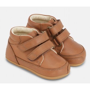 Pantofi Bundgaard Barefoot BG501019 Prewalker II Strap Cognac