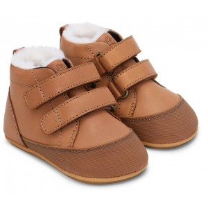 Ghete Bundgaard Barefoot BG501022 Prewalker III Winter Cognac