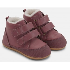 Ghete Bundgaard Barefoot BG501022 Prewalker III Winter Dark Rose