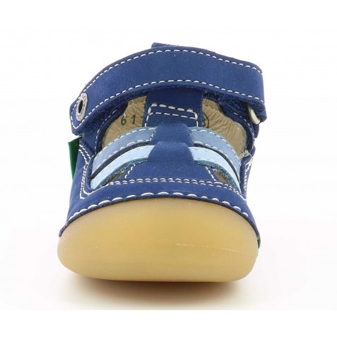 Sandale Kickers Sushy Bleu Tricolore