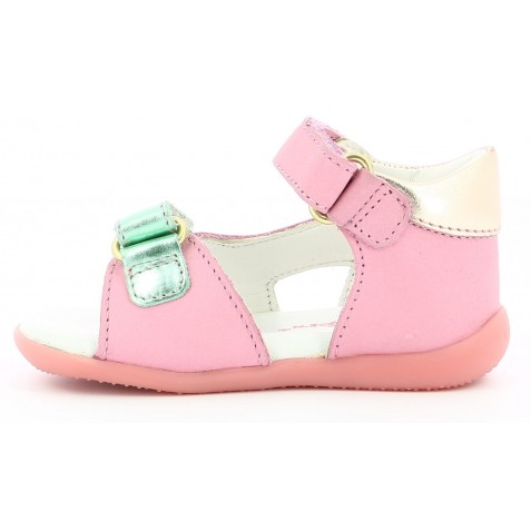 Sandale Kickers Binsia 2 Pink Gold Blue