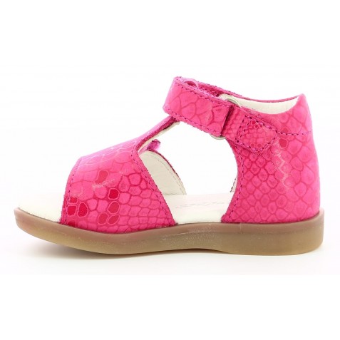Sandale Kickers Giusticia Pink Printed Re
