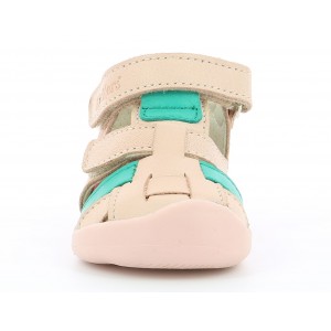 Sandale Kickers Wasabou Pink Green