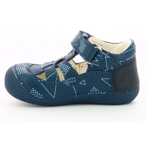 Sandale Kickers Sushy Navy Galactic Sandale Kickers Sushy Navy Galactic