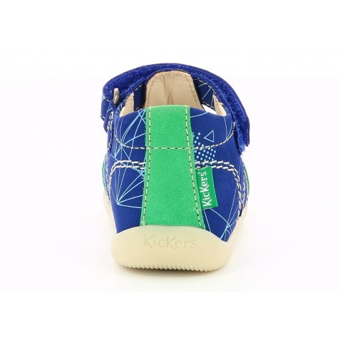 Sandale Kickers Bigbazar 2 Blue Green Gala