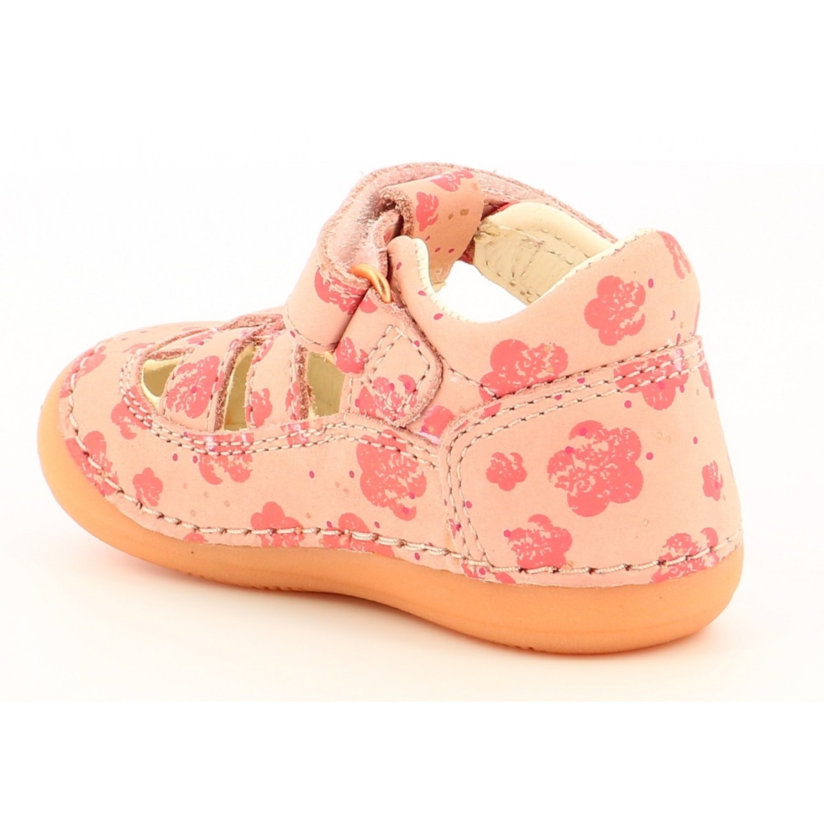 Kickers sushy shop rose corail fleuri