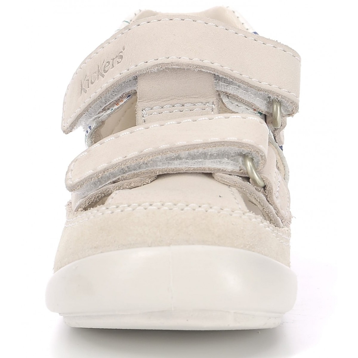 Sandale Kickers 692397 10 31 Kid Blanc Casse Bleu Bateau. Copii