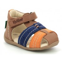 Sandale Kickers 785423-10-116 Bigbazar-2 Camel Orange Bleu Sandale Kickers 785423-10-116 Bigbazar-2 Camel Orange Bleu