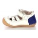 Sandale Kickers 895231-10-31 Sushy Blanc Casse Bleu Marina