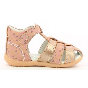 Sandale Kickers Bigfly Rose Pois Sandale Kickers Bigfly Rose Pois