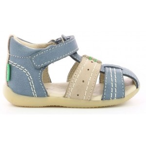 Sandale Kickers Bigbazar 2 Bleu Gri Sandale Kickers Bigbazar 2 Bleu Gri