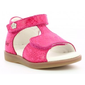 Sandale Kickers Giusticia Pink Printed Re Sandale Kickers Giusticia Pink Printed Re