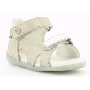 Sandale Kickers Binsia 2 Silver Ethnic Sandale Kickers Binsia 2 Silver Ethnic