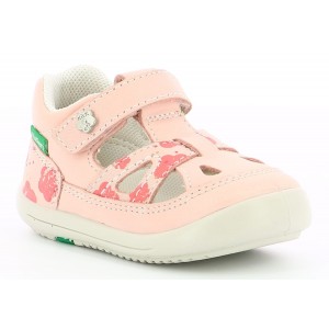 Sandale Kickers Kiki Pink Flower Sandale Kickers Kiki Pink Flower
