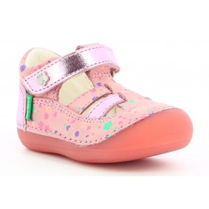 Sandale Kickers Sushy Pink Blossom Sandale Kickers Sushy Pink Blossom