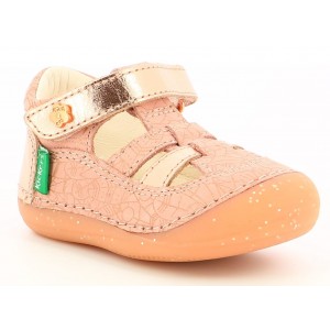 Sandale Kickers Sushy Pink Ethnic Sandale Kickers Sushy Pink Ethnic