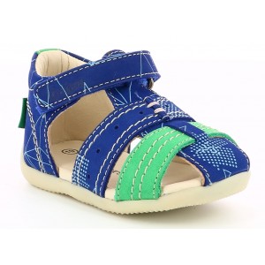 Sandale Kickers Bigbazar 2 Blue Green Gala Sandale Kickers Bigbazar 2 Blue Green Gala