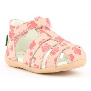 Sandale Kickers Bigflo 2 Pink Flower Sandale Kickers Bigflo 2 Pink Flower