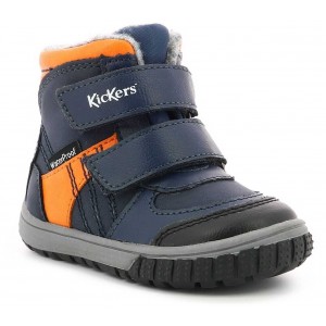 Cizme Kickers Sitrouille Wpf Bleu Orange Cizme Kickers Sitrouille Wpf Bleu Orange