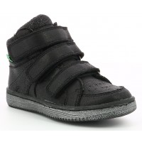 Ghete Kickers Lohan Synthetique Metallise Bright Black Ghete Kickers Lohan Synthetique Metallise Bright Black