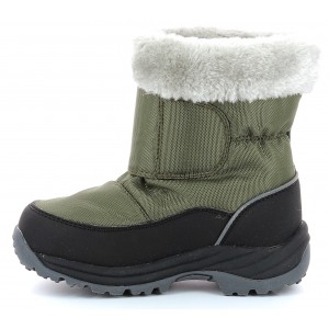 Cizme de zapada Kickers Jumpsnow Khaki Black