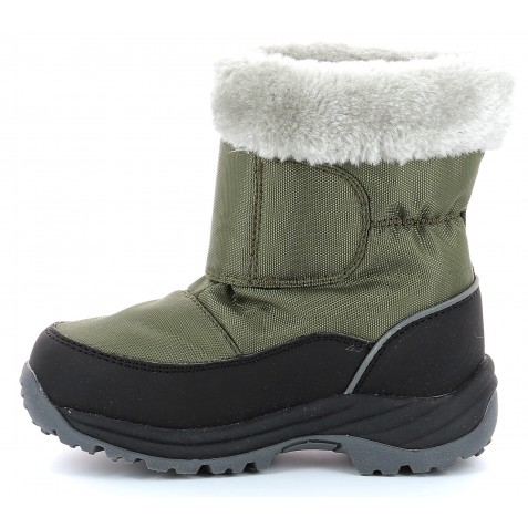 Cizme de zapada Kickers Jumpsnow Khaki Black Cizme de zapada Kickers Jumpsnow Khaki Black