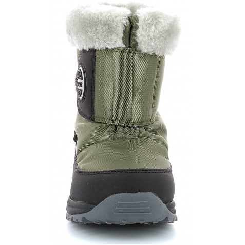 Cizme de zapada Kickers Jumpsnow Khaki Black Cizme de zapada Kickers Jumpsnow Khaki Black