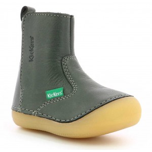 Cizme Kickers Socool Cho Kaki Cizme Kickers Socool Cho Kaki