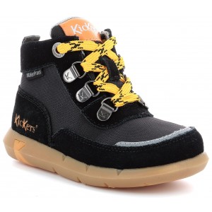 Ghete Kickers Juniby Black Orange Ghete Kickers Juniby Black Orange
