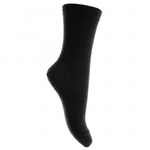 Sosete subtiri mp Denmark lână merinos - Rib Black Sosete subtiri mp Denmark lână merinos - Rib Black