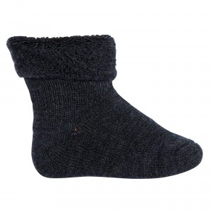 Sosete groase mp Denmark lână merinos - Terry Dark Grey Sosete groase mp Denmark lână merinos - Terry Dark Grey