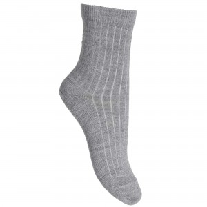 Sosete subtiri mp Denmark lână merinos - Rib Grey Melange Sosete subtiri mp Denmark lână merinos - Rib Grey Melange