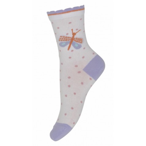 Șosete bumbac Melton 22065-102 Butterfly-Dot Latte