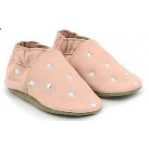 Pantofi Robeez Dressy Rose Etoiles Argent Pantofi Robeez Dressy Rose Etoiles Argent
