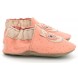 Pantofi Robeez Owl Then Corail Rose Clair