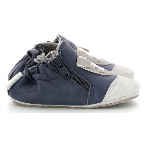 Pantofi Robeez Chou Dog Marine