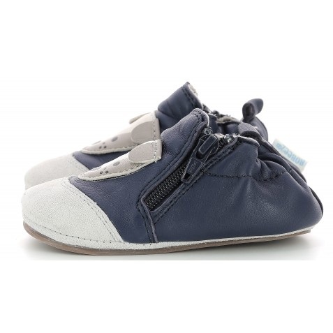 Pantofi Robeez Chou Dog Marine