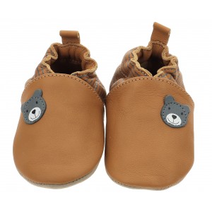Pantofi Robeez Doubear Camel Pantofi Robeez Doubear Camel
