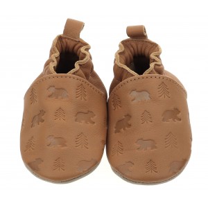 Pantofi Robeez Bear S Walk Camel Pantofi Robeez Bear S Walk Camel