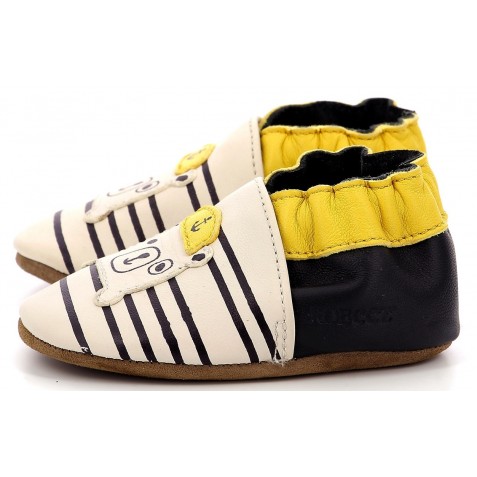 Pantofi Robeez Naval Officer Light Beige Pantofi Robeez Naval Officer Light Beige