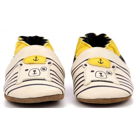 Pantofi Robeez Naval Officer Light Beige Pantofi Robeez Naval Officer Light Beige