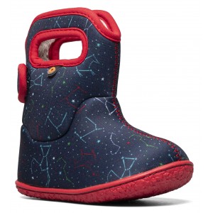Cizme de zăpadă Bogs 72738I-492 Baby Bogs Constellation Navy Multi Cizme de zăpadă Bogs 72738I-492 Baby Bogs Constellation Navy Multi
