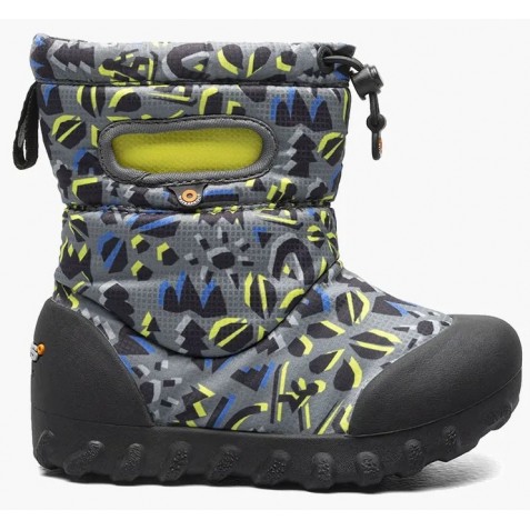Cizme de zăpadă Bogs 72888K-062 B-Moc Snow Adventure Gray Multi Turq Multi