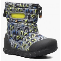 Cizme de zăpadă Bogs 72888K-062 B-Moc Snow Adventure Gray Multi Turq Multi