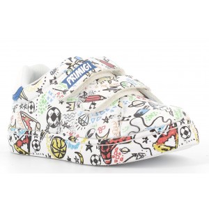 Sneakers Primigi 7448111 White Multicolor Sneakers Primigi 7448111 White Multicolor