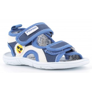 Sandale Primigi 7449300 T Canvas Nab Pu Navy Bianco Sandale Primigi 7449300 T Canvas Nab Pu Navy Bianco