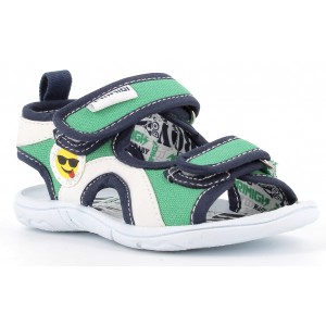 Sandale Primigi 7449311 T Canvas Nab Pu Verde Bianco Sandale Primigi 7449311 T Canvas Nab Pu Verde Bianco