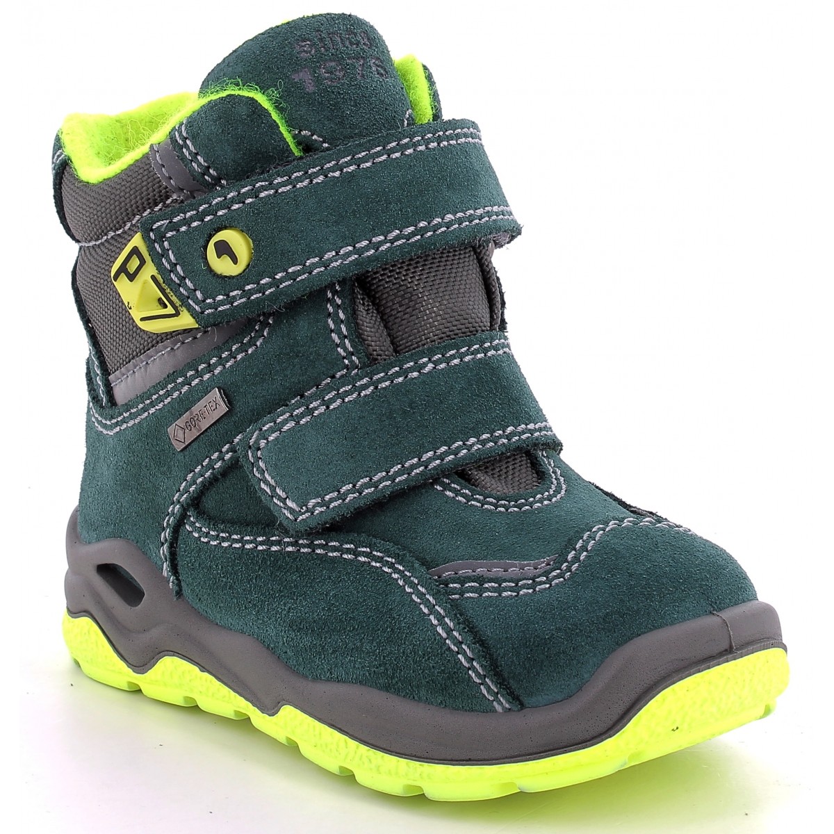 Cizme de zăpadă GORE-TEX Primigi 4860100 Grey Black. Piele